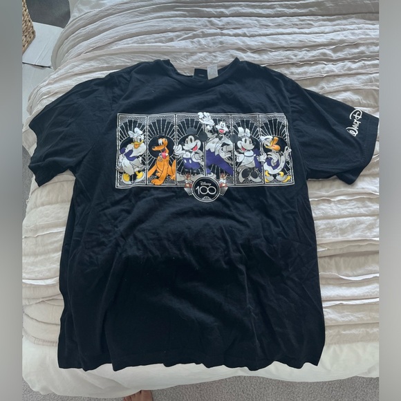 Disney 100 year anniversary black character shirt - Picture 2 of 6